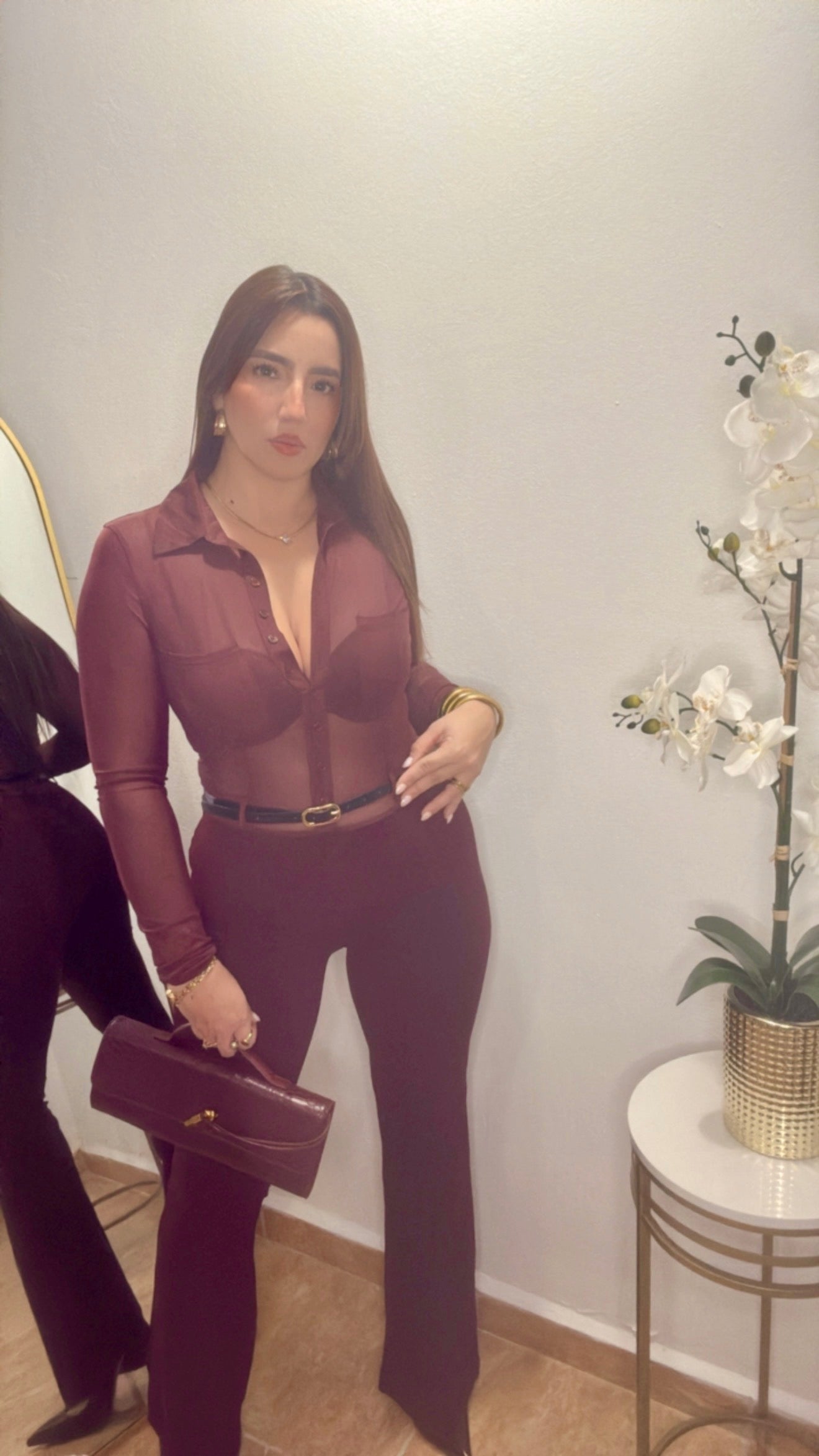 Wine Chic Jumpsuit