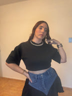 Black Oversized T-Shirt