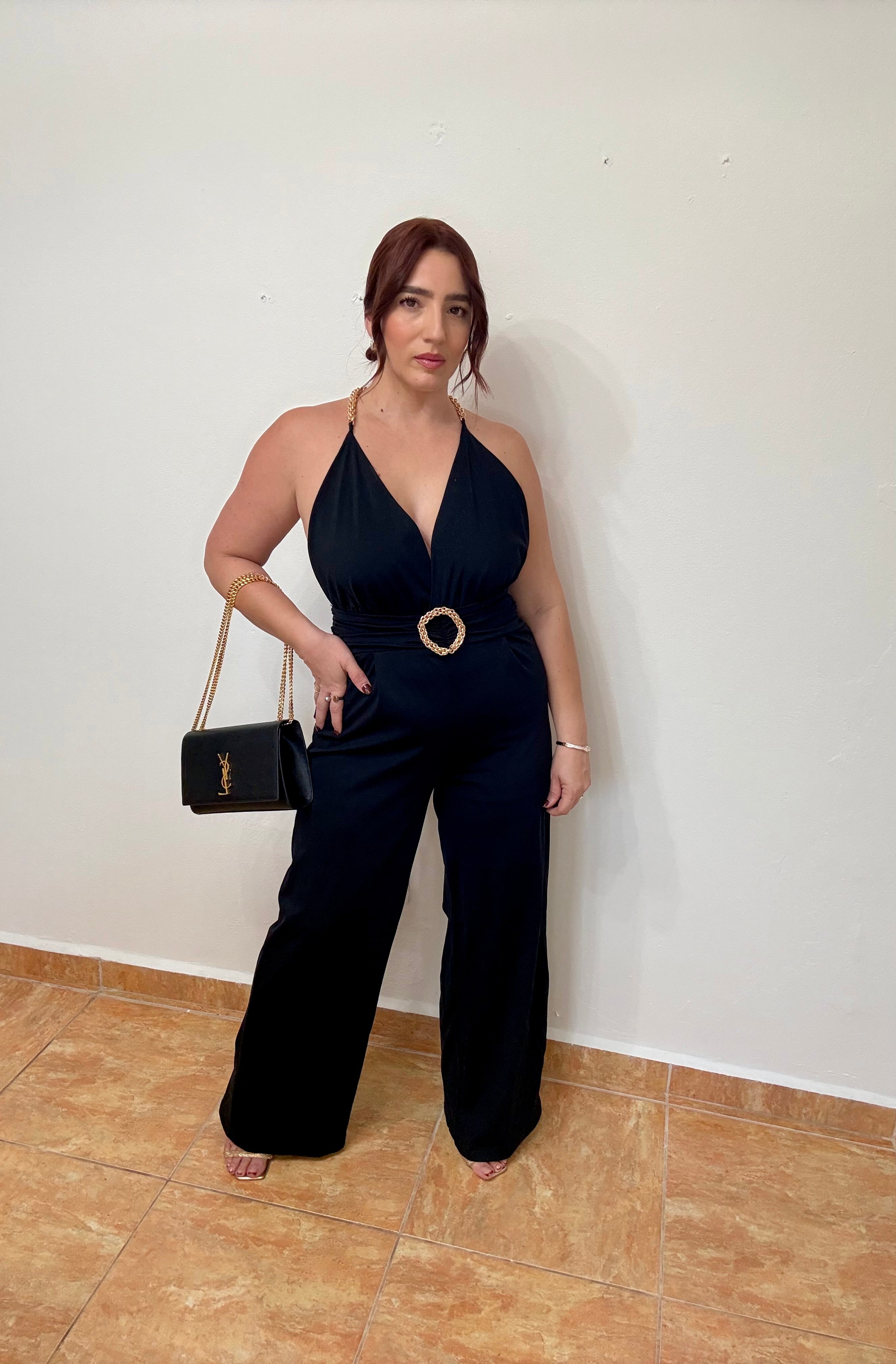 Black Glow Jumpsuit (bájale un size)