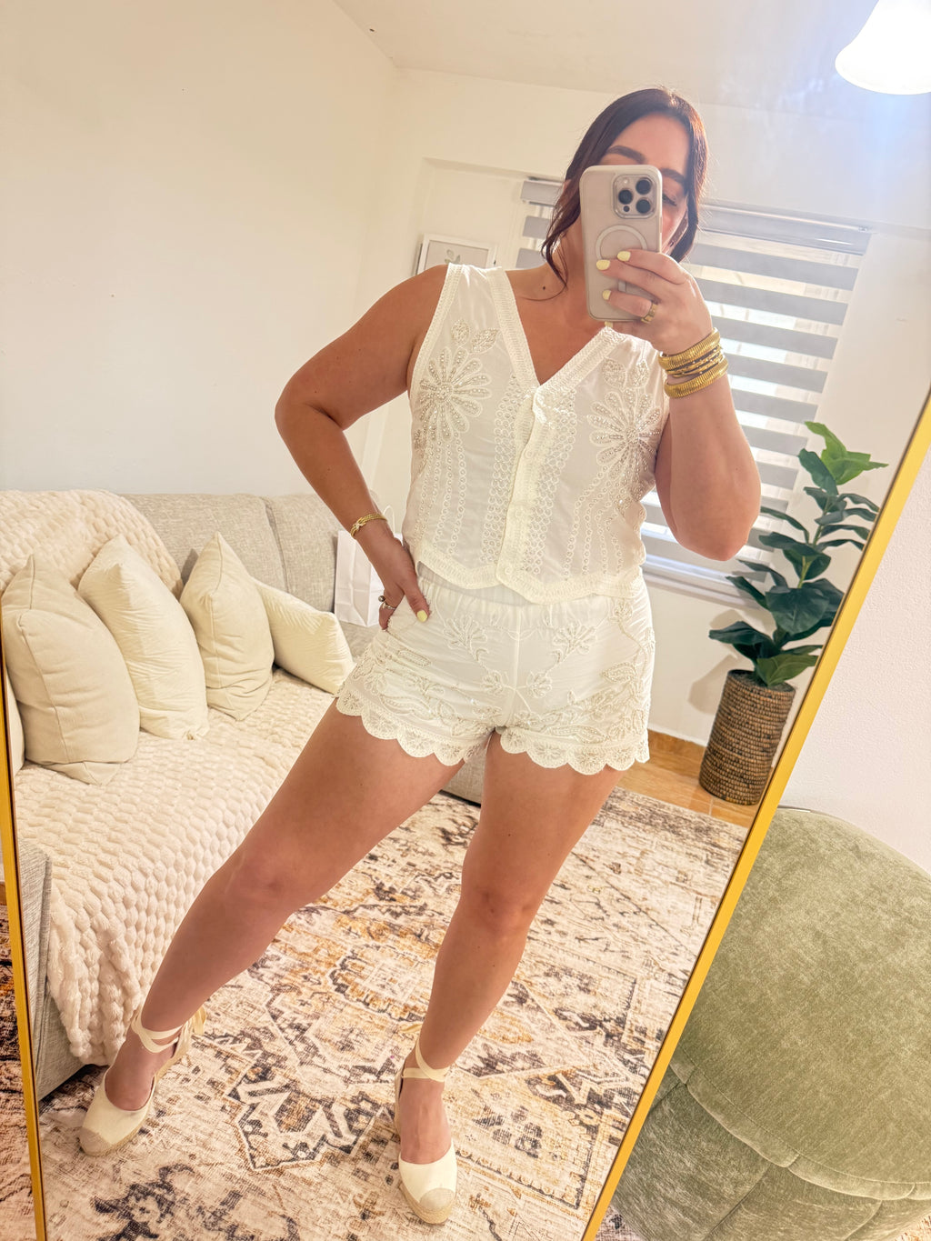 Set Ivory Bloom