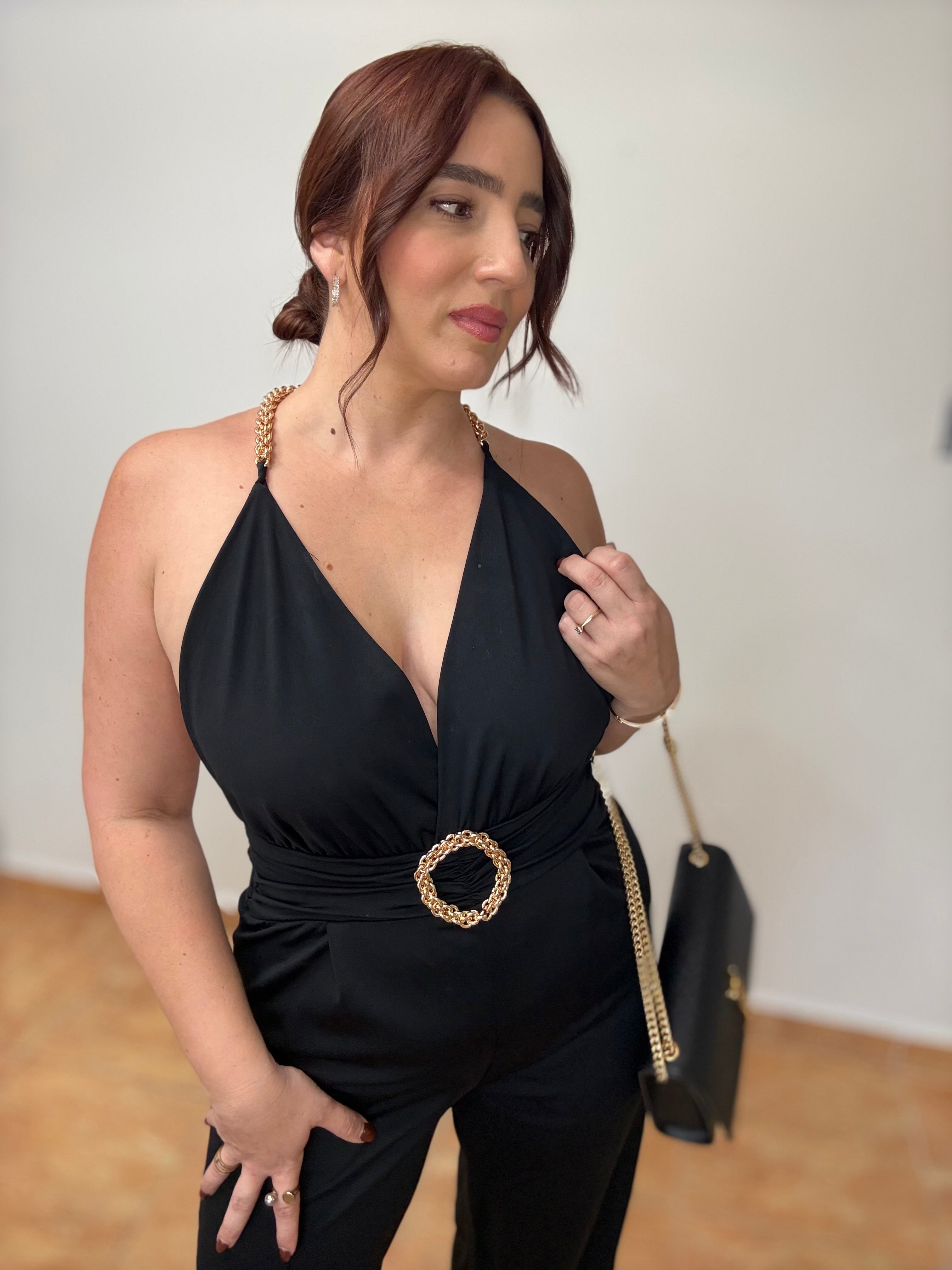 Black Glow Jumpsuit (bájale un size)
