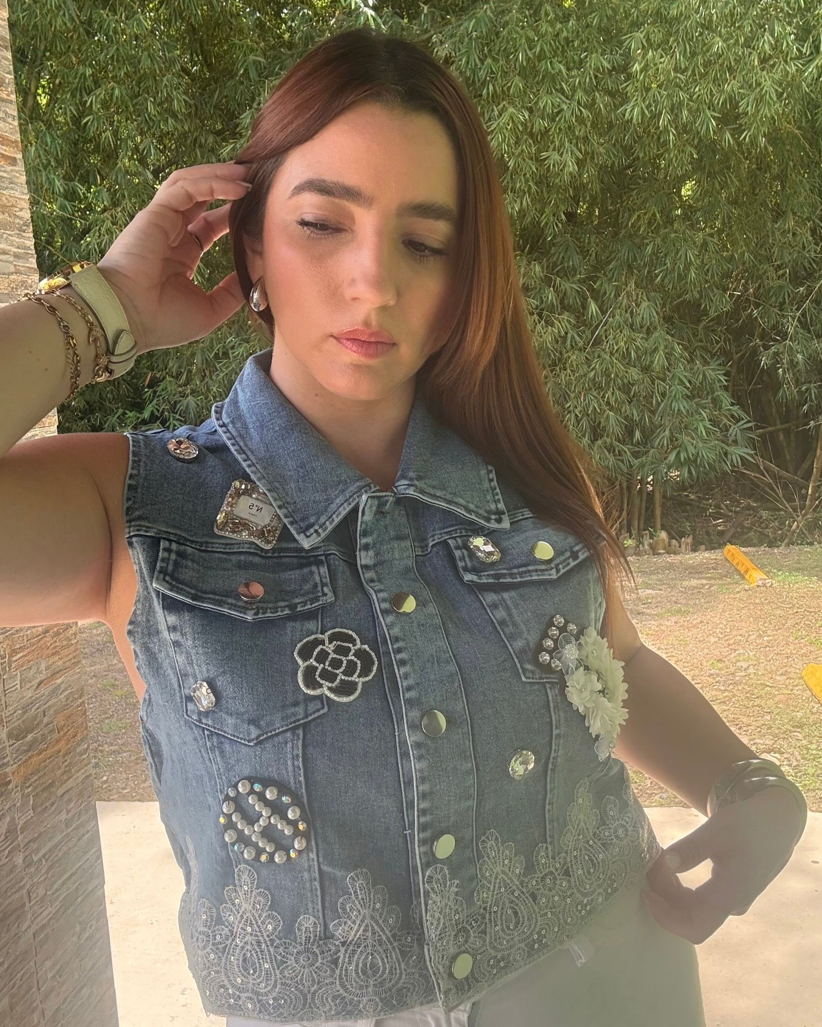 Denim Glam Jacket