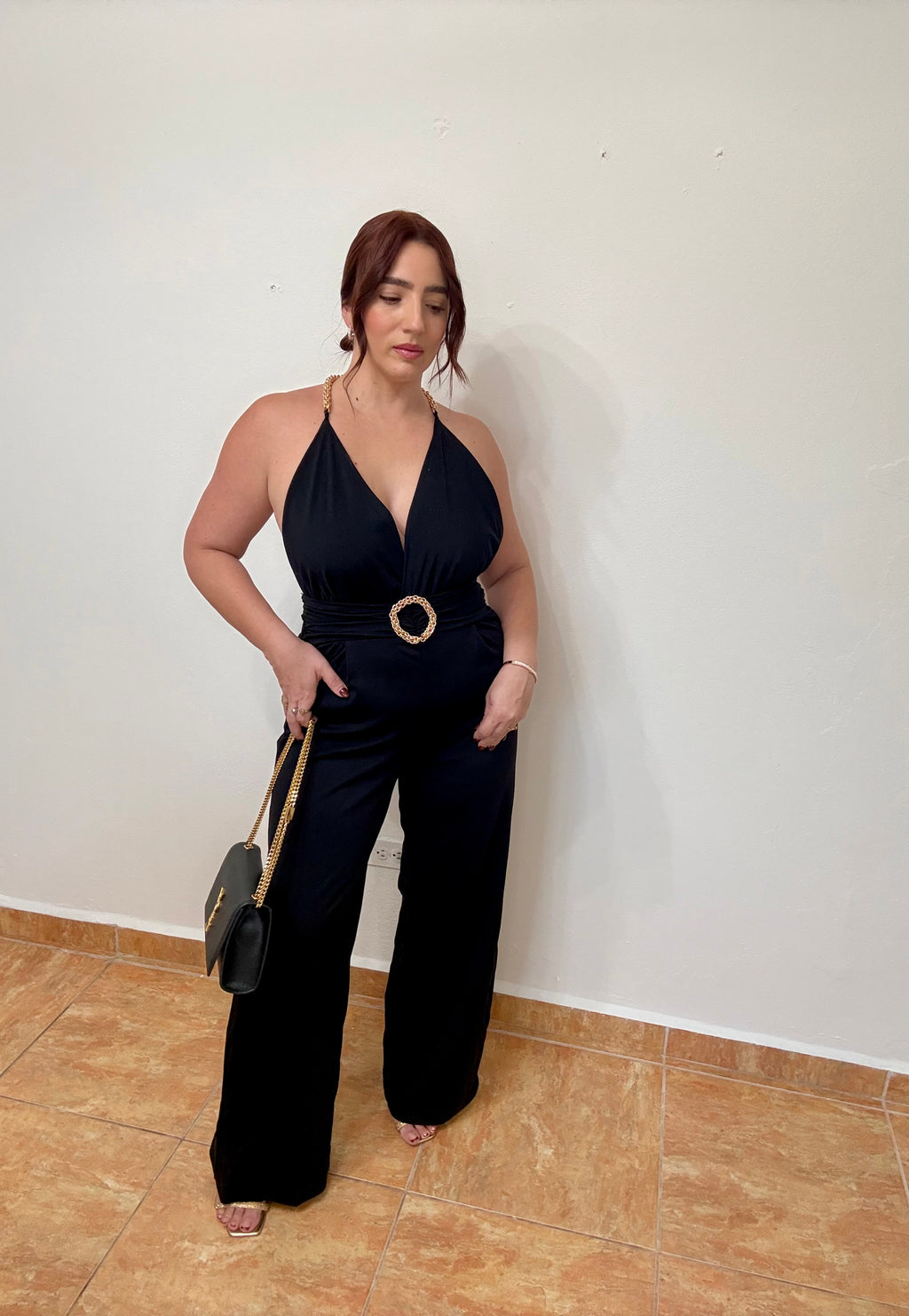 Black Glow Jumpsuit (bájale un size)