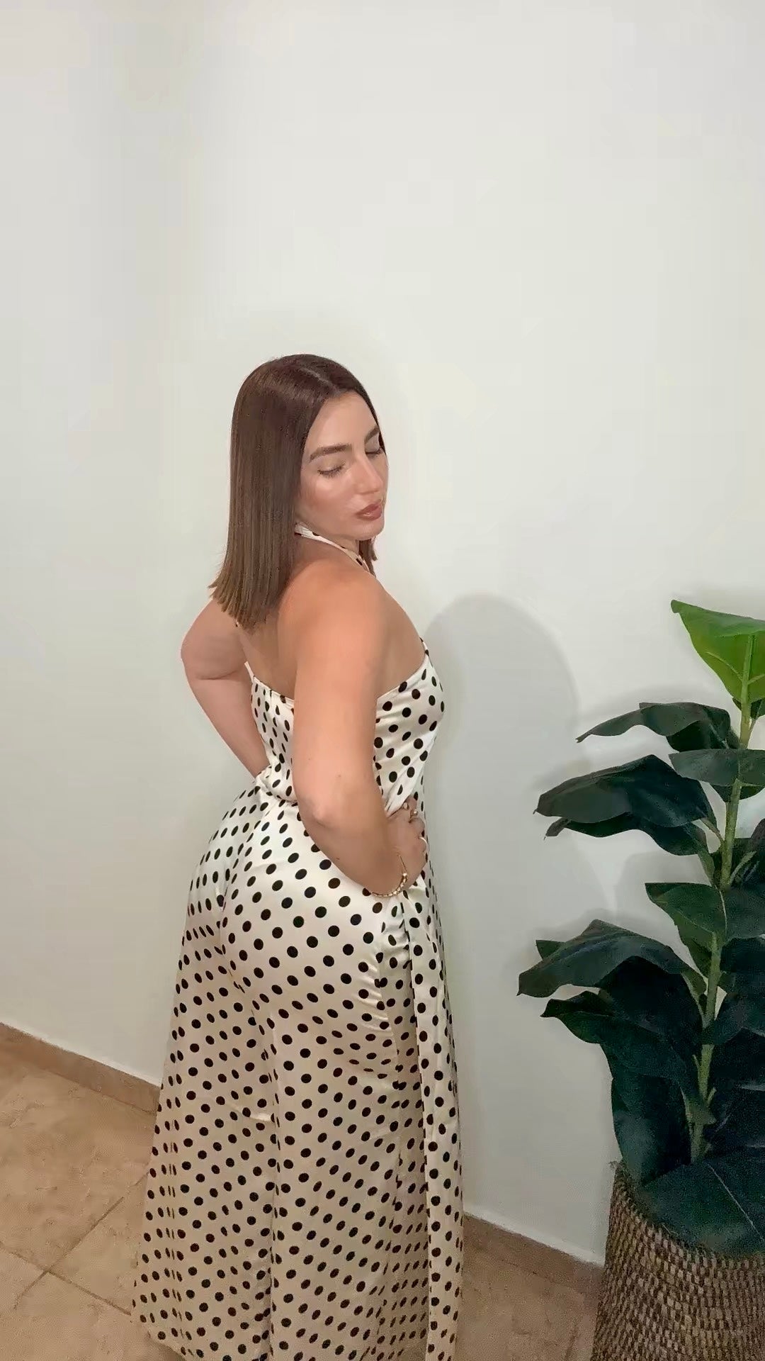 Polka Dot Champagne Set