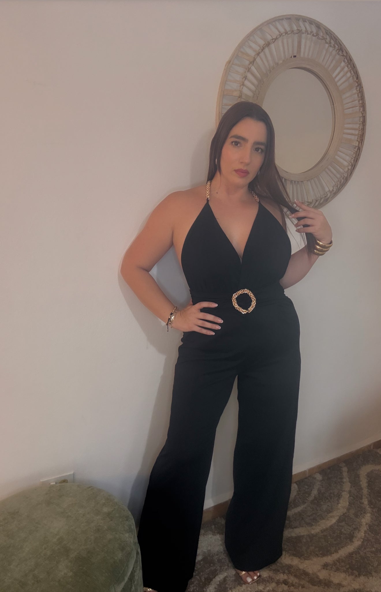 Black Glow Jumpsuit (bájale un size)
