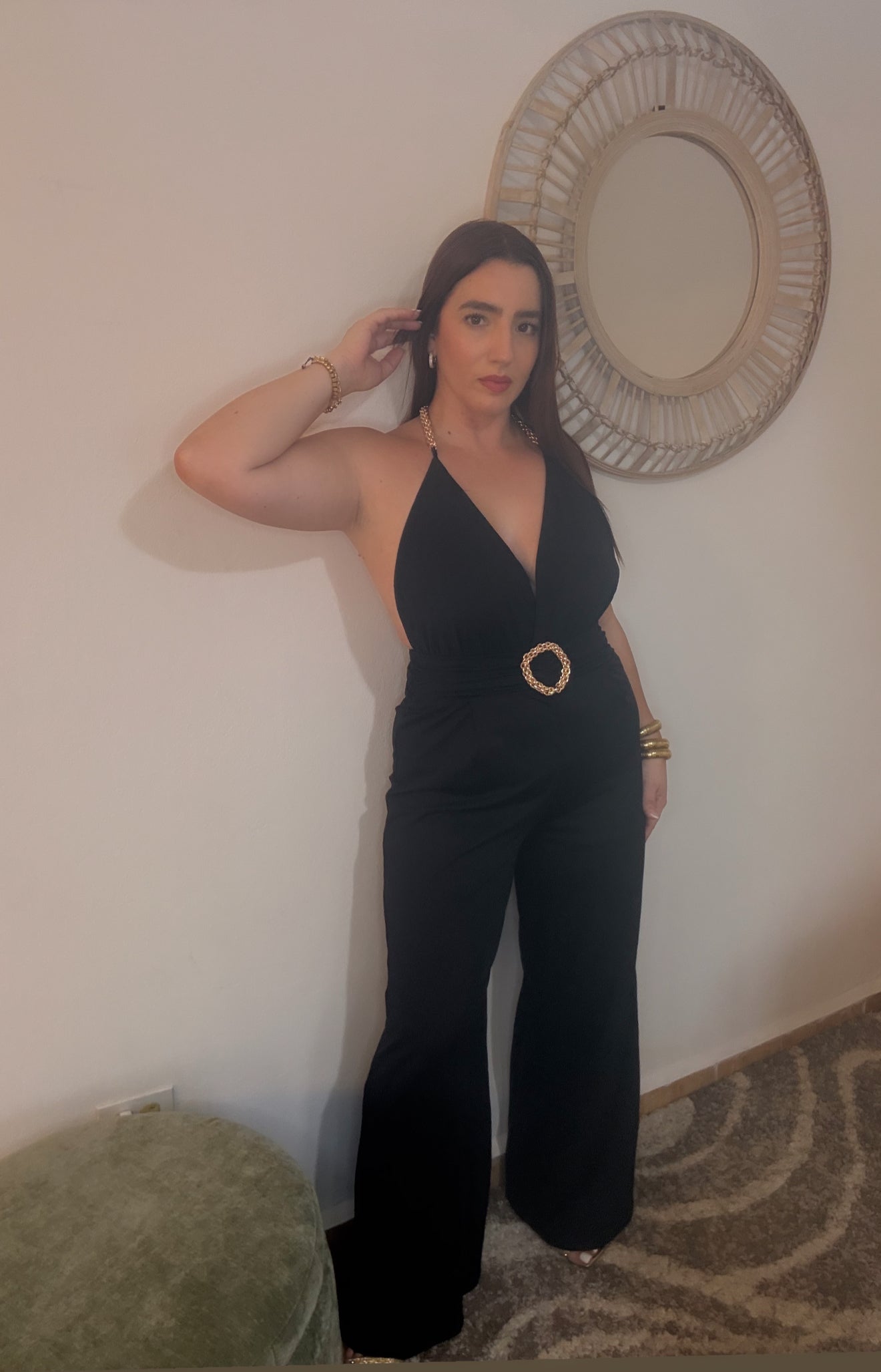 Black Glow Jumpsuit (bájale un size)