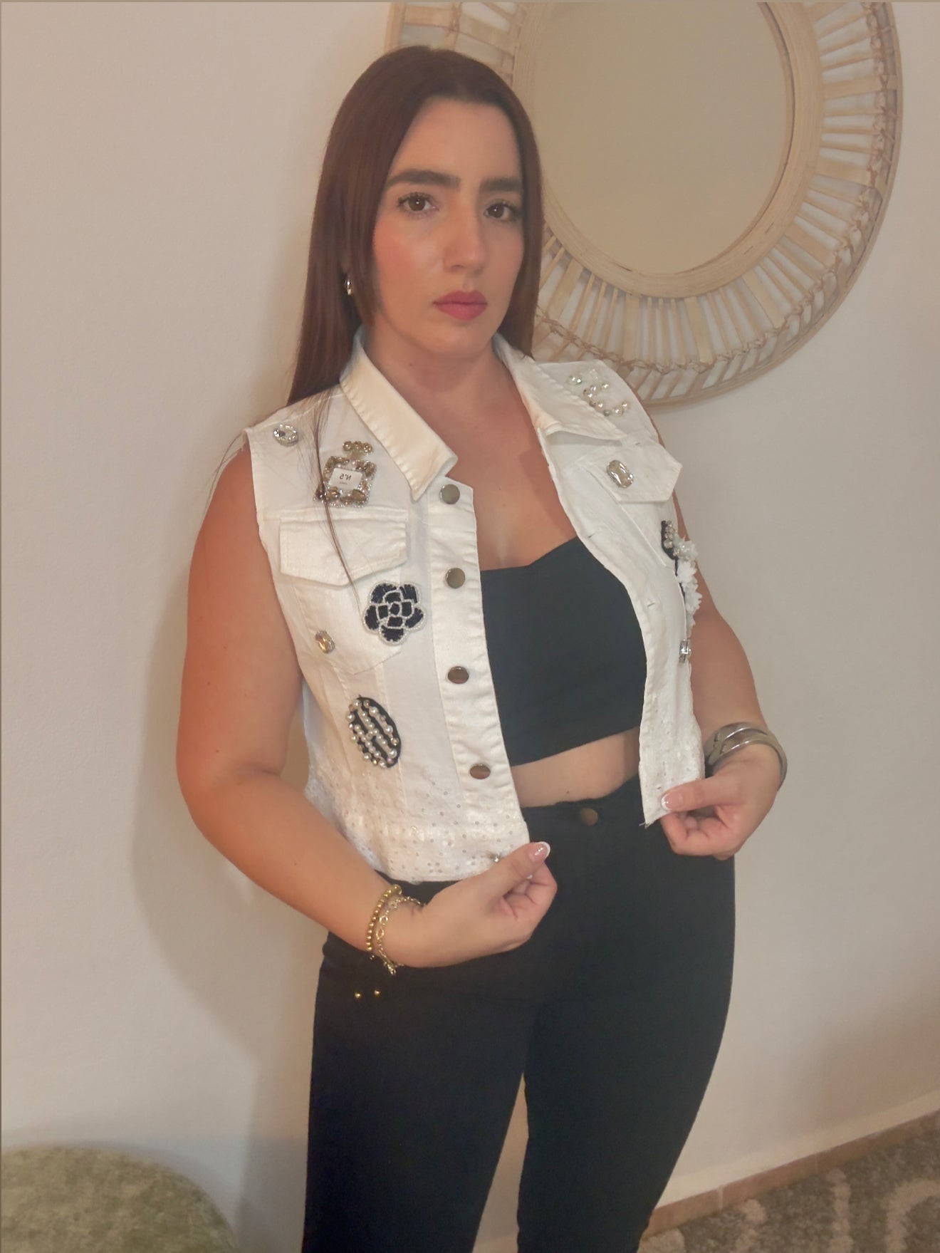 White Glam Jacket