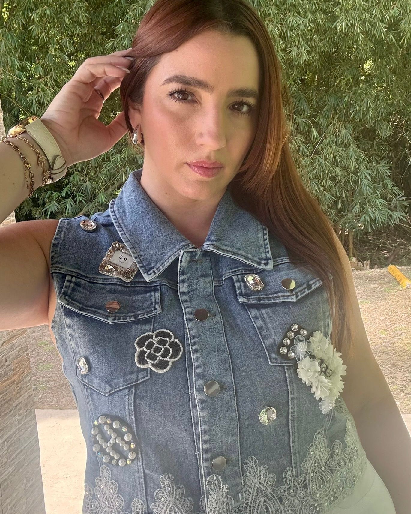 Denim Glam Jacket